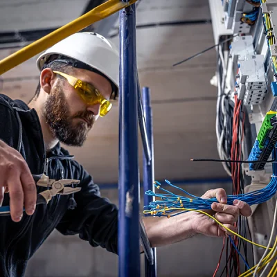 bigstock-A-Male-Electrician-Works-In-A--440460971_900x600